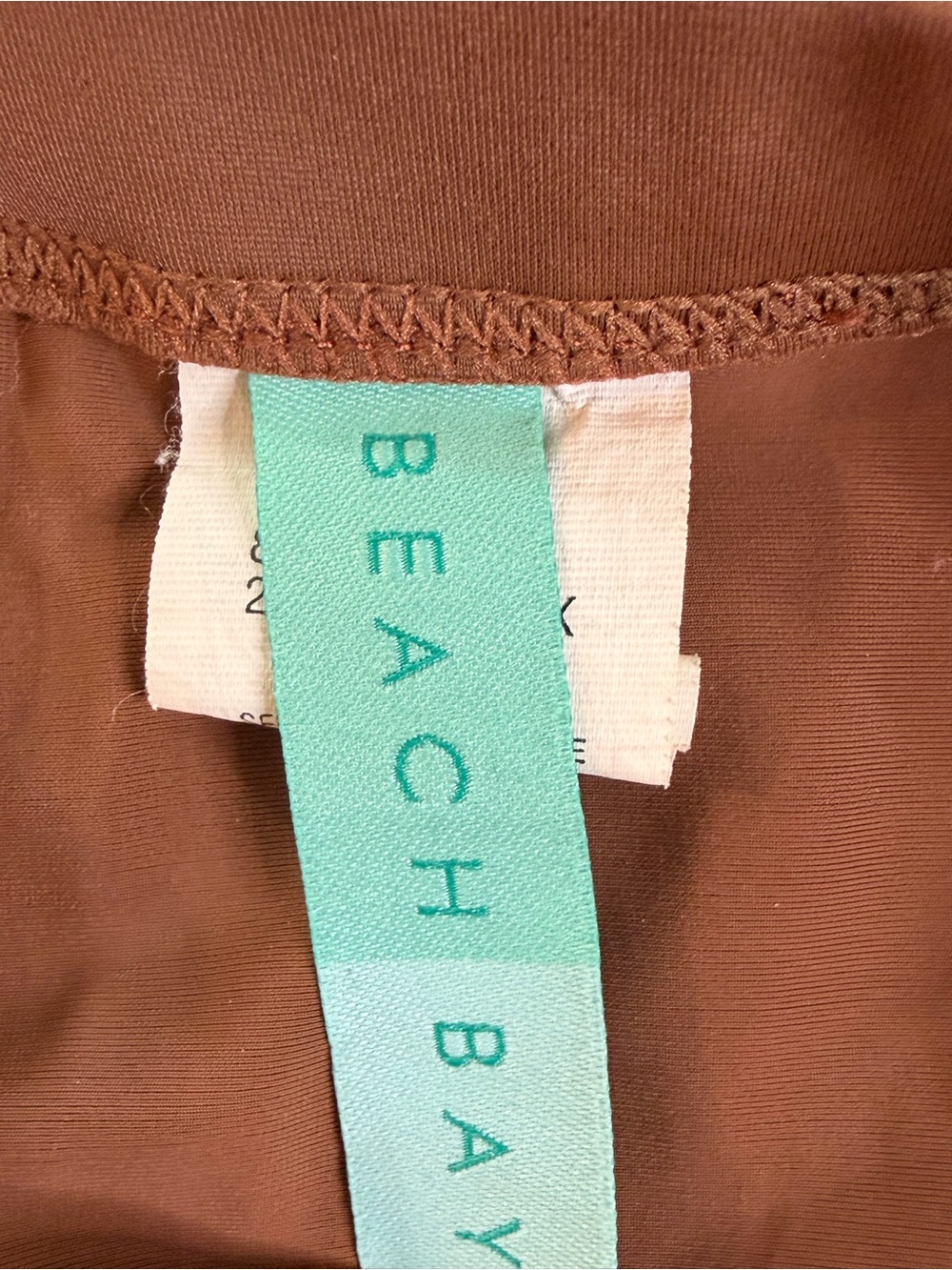 High-Waist Bikini Bottoms — Red and Brown set of 2 High Rise - Picture 10 of 11